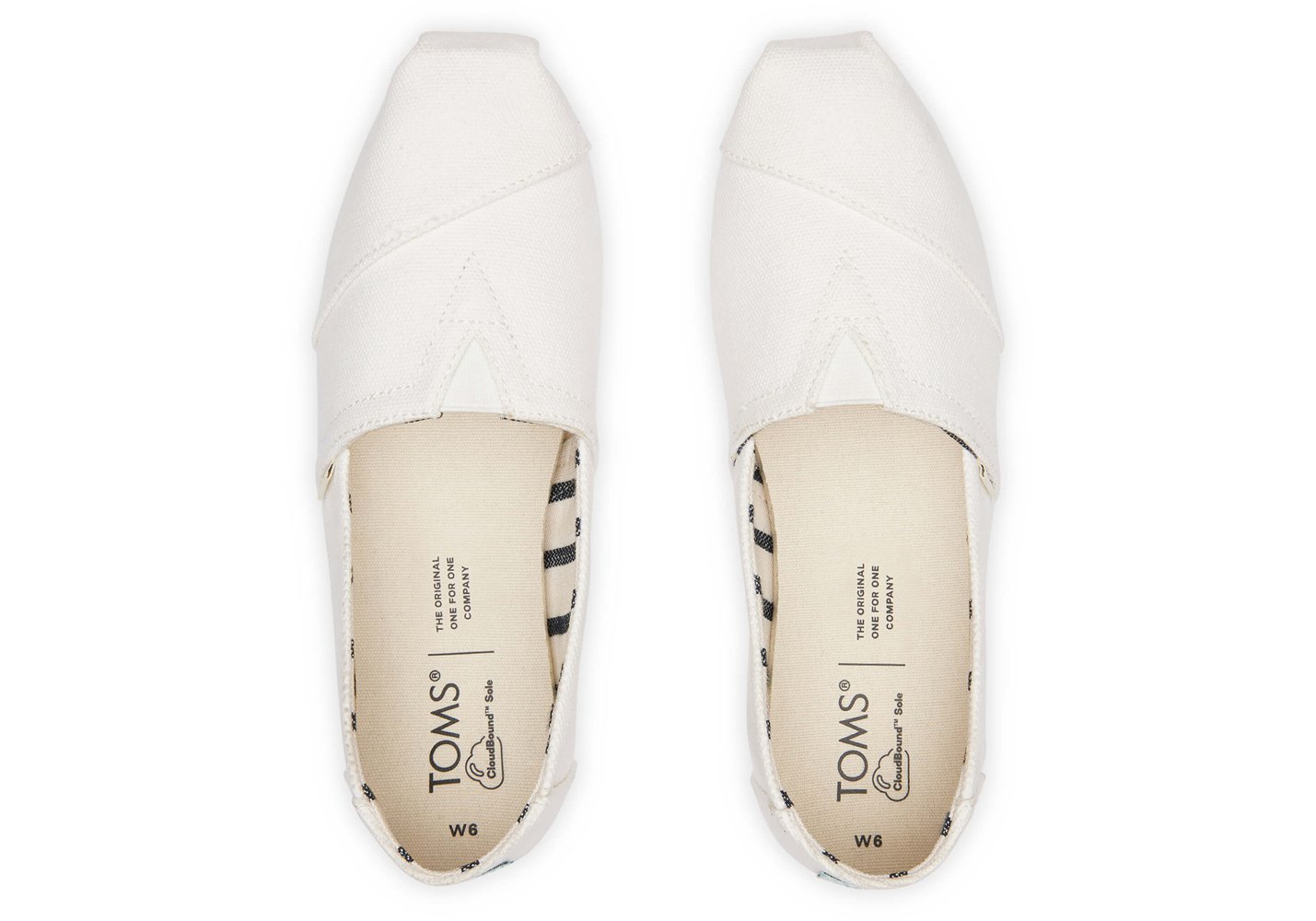 Toms Alpargata Heritage Canvas Espadrille White - Womens - 32856-DWCK